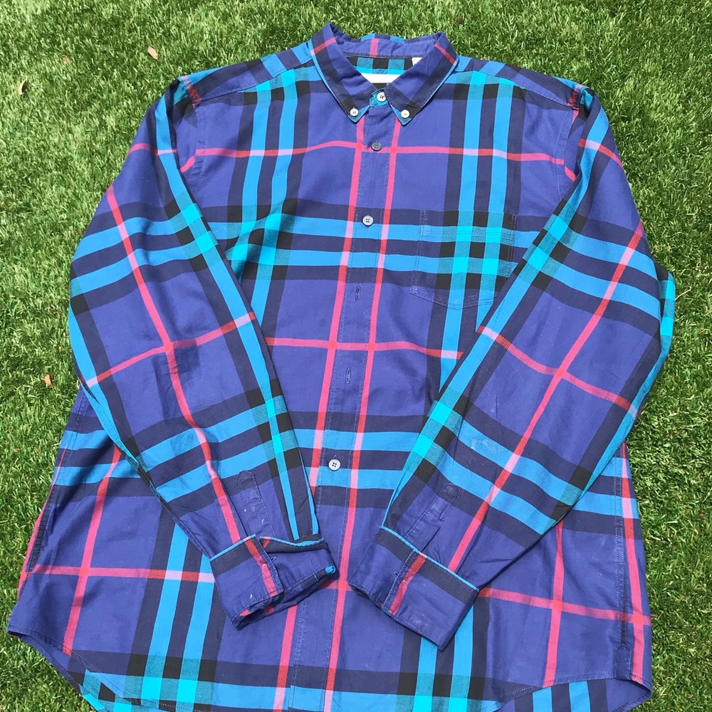 Burburry brit Nova Check Button Down